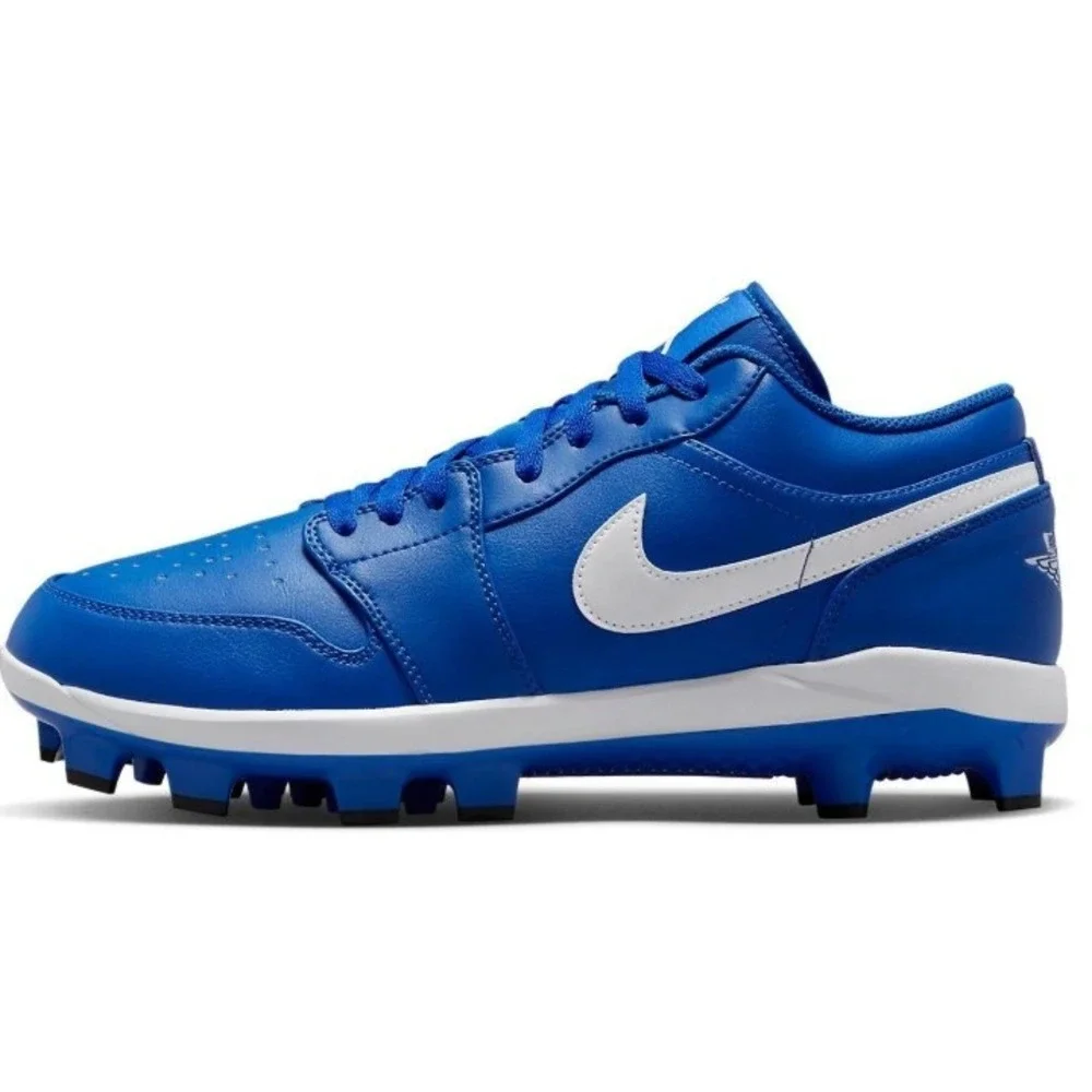 Nike Air Jordan 1 Retro MCS Low Game Royal White‎ Baseball Cleats CJ8524-401 11
